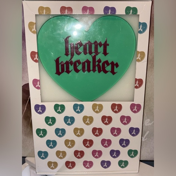 Jeffree Star NWT Multicolor Heart Mirror Heartbreaker green collectible - Picture 1 of 4